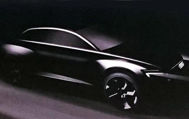 奥迪Q6概念车法兰克福车展首发 2018年量产