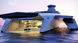 英设计未来战舰:舰体可透明隐身配5倍音速导弹英国未来战舰英国