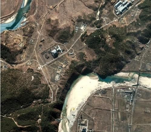 资料图：朝鲜宁边核设施卫星照片