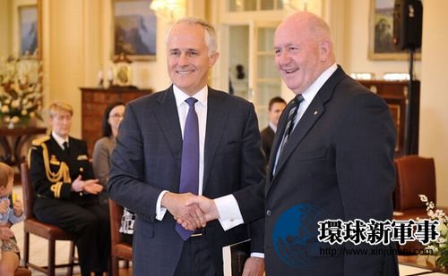 澳大利亚新总理特恩布尔15日宣誓就职（资料图）