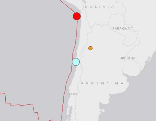 智利伊亚佩尔西北方向71公里处北京时间17日6时54分发生7.9级地震。近海级地