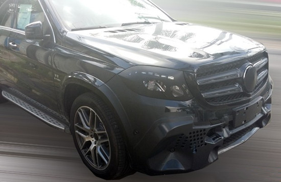 奔驰AMG GLS 6路试谍照曝光 新车将于明年国内正式上市