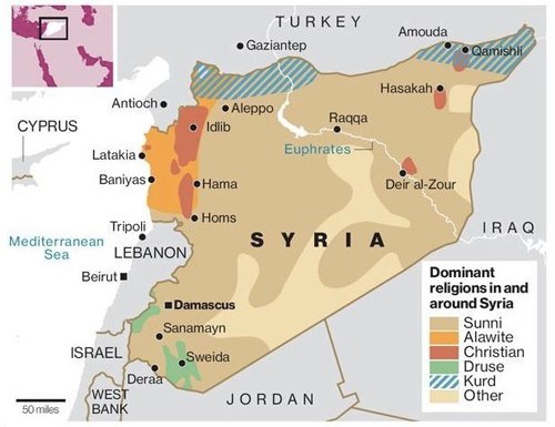 叙利亚发生内战的原因揭秘 叙利亚内战后国内处处废墟