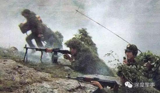 对越作战中的解放军机枪：战场死亡收割机